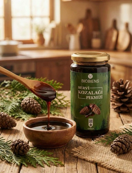 Bıobıens Servi Kozalağı Pekmezi 640 Gr ürün görseli 1