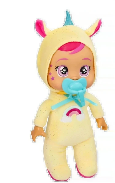 Cry Babies Ağlayan Yumuş Bebek CYB76000 - Sarı Tulumlu Ashley ürün görseli 1