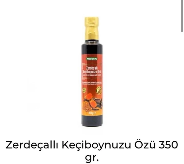 Aksu Vital Zerdeçallı Keçiboynuzu Özü 350 Gr ürün görseli 1