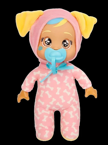 Cry Babies Ağlayan Yumuş Bebek CYB76000 - Açık Pembe Tulumlu Muffy ürün görseli 1