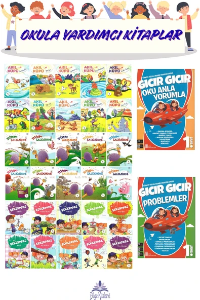 1. Sınıf Maarif Modeli Gıcır Gıcır Oku Anla Yorumla +Problemler+ 30 lu Hikaye Seti ürün görseli 1