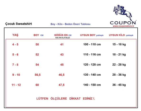 Çocuk Sweatshirt / Çam Yeşili - Resim 2