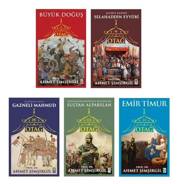 Ahmet Şimşirgil Otağ Seti 5 Kitap (Gazneli Mahmud + Alparslan + Selahaddin Eyyubi + Büyük Doğuş + Emir Timur) ürün görseli 1