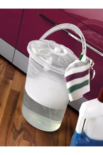 Şeffaf Su Kovası 5 Lt Royaleks-ASD102 - Resim 2