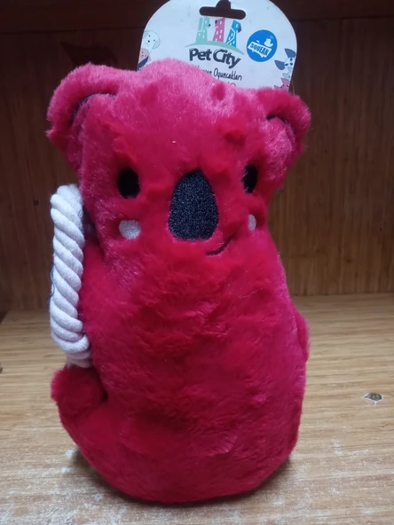 CATNİPLİ SESLİ KEDİ PELÜŞ KOALA OYUNCAK 30 CM ürün görseli 1