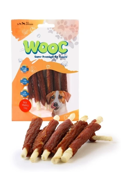 Wooc Köpek Ördek Sargılı Sütlü Stick ürün görseli 1