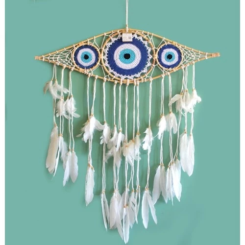 Rüya Kapanı Dream Catcher Göz Tasarımı Model 4 ürün görseli 1