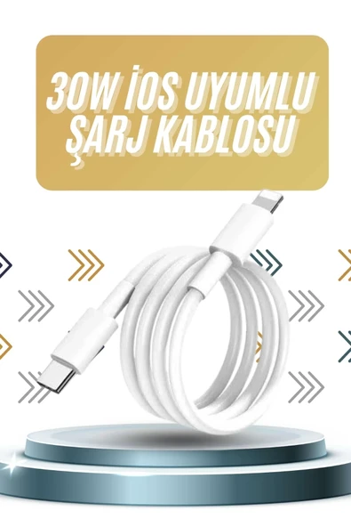 IOS Tüm Serilerle Uyumlu 30W Hızlı Şarj Aleti 11 12 13 14/Pro Max Mini Plus ürün görseli 1