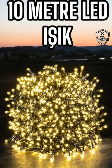 Led Işık 10 Metre Gün Işığı Parlak ve Doğal Ağaç Süsleme ürün görseli 1