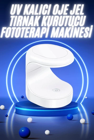 Kalıcı Oje Protez Tırnak Uv Led Kuturucu Oje Jel Tırnak Kurutucu ürün görseli 1