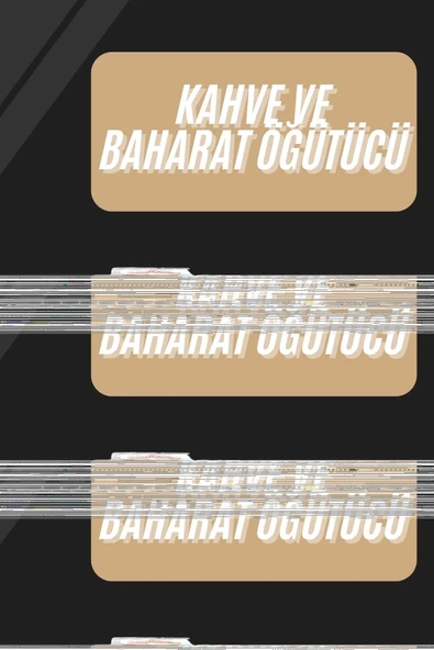 Dayanıklı Paslanmaz Çelik Kolay Kullanım Kahve Ve Baharat Öğütücü ürün görseli 1