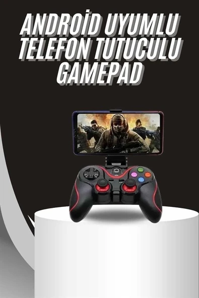 Kablosuz Oyun Kolu Bluetooth Joystick Gamepad Android Uyumlu - Resim 2