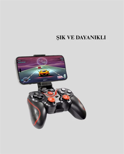 Bluetooth Kablosuz Oyun Kolu – Android iPhone PC Uyumlu - Resim 5