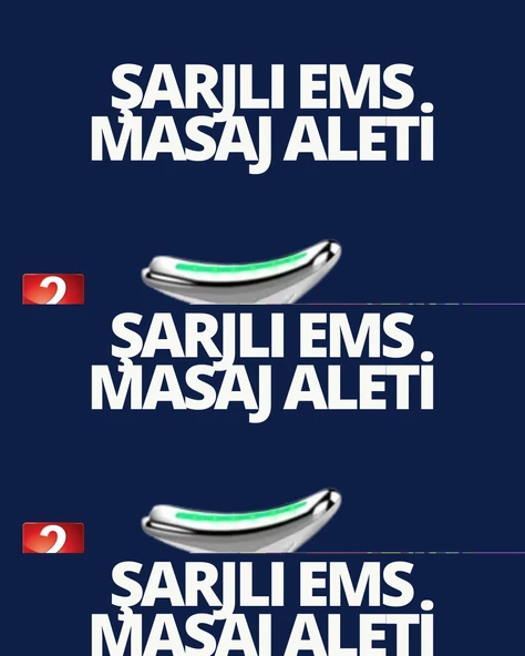 Yüz ve Boyun Sıkılaştırıcı Cilt Bakım Cihazı | EMS Mikro Akım & Kırışıklık Giderici ürün görseli 1