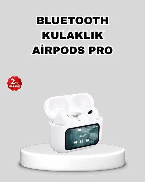 Dokunmatik Ekranlı Bluetooth Kulaklık – ANC, Suya Dayanıklı, Powerbank Kutulu ürün görseli 1