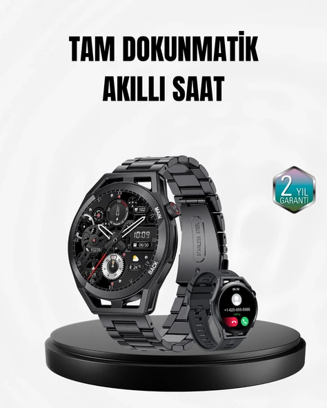 Spor ve Sağlık Takip Özellikli Akıllı Saat – Kalp Atış, Uyku ve Adım Ölçer Fonksiyonlu ürün görseli 1