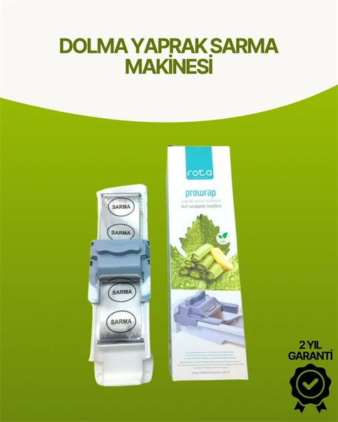 Pratik Yaprak Sarma Aleti – Zahmetsiz, Hızlı ve Eşit Boyda Sarmalar İçin İdeal Yardımcı ürün görseli 1