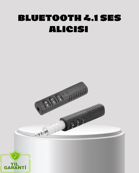 Kablosuz Bluetooth Ses Adaptörü 4.1 Teknolojili ve 10m Menzilli ürün görseli 1