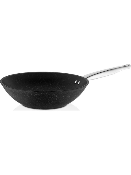 Falez Black Line 28 cm Granit Wok Tava ürün görseli 1