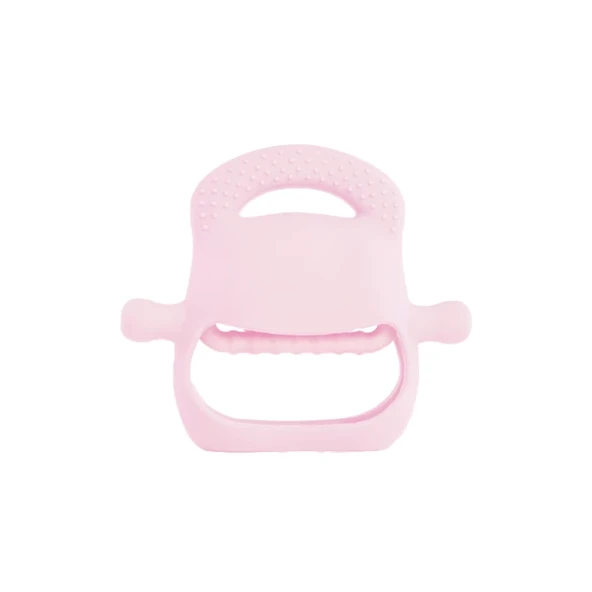 Pembe Bebek Silikon Diş Kaşıyıcı - Resim 4