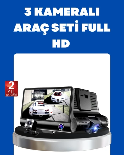 G-Sensör, Park Modu ve Döngüsel Kayıt Destekli Araç DVR ürün görseli 1
