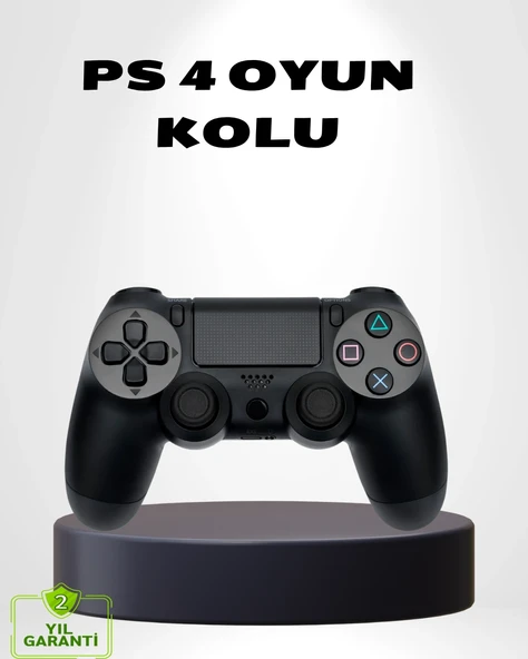 Titreşimli Kablosuz Oyun Kolu – PS4, PC, Mobil, Tablet ve Steam Uyumlu ürün görseli 1