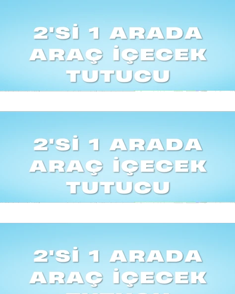 Çiftli Araba Bardak Tutucu Karbon Fiber Görünümlü 360° Ayarlı ürün görseli 1