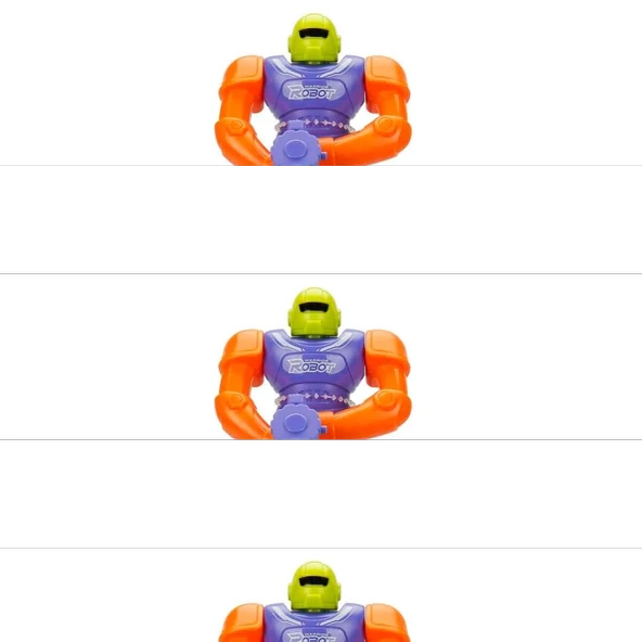 Robot Şekilli Köpük Oyunu S00004578 - Resim 4