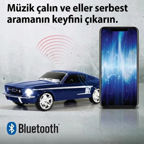 Mustang Tasarımlı Bluetooth Hoparlör - Resim 2
