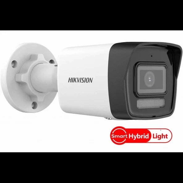 HIKVISION DS-2CD1023G2-LIUF 2Mpix, 4mm Lens, H265+ ,30Mt Gece Görüşü, Hybrid Light, SD Kart,Dahili Mikrofon, PoE, Bullet ürün görseli 1