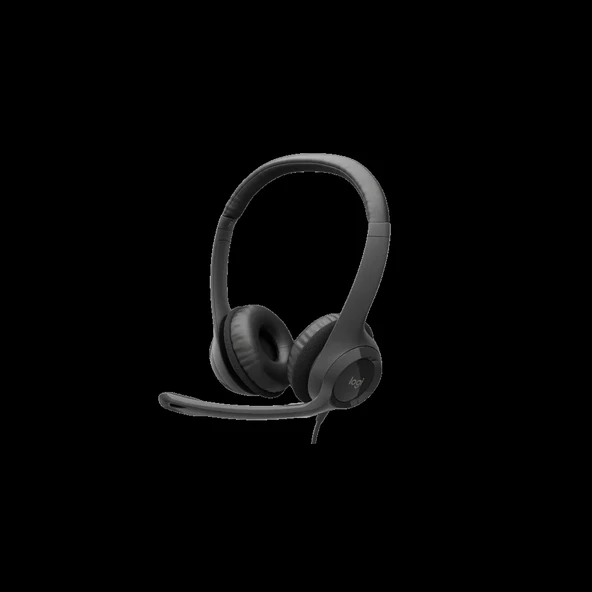 LOGITECH H390, 981-000406, USB, Çağrı Merkezi, Ofis, Toplantı, Konuşmacı Tipi, Microfonlu Kulaklık ürün görseli 1