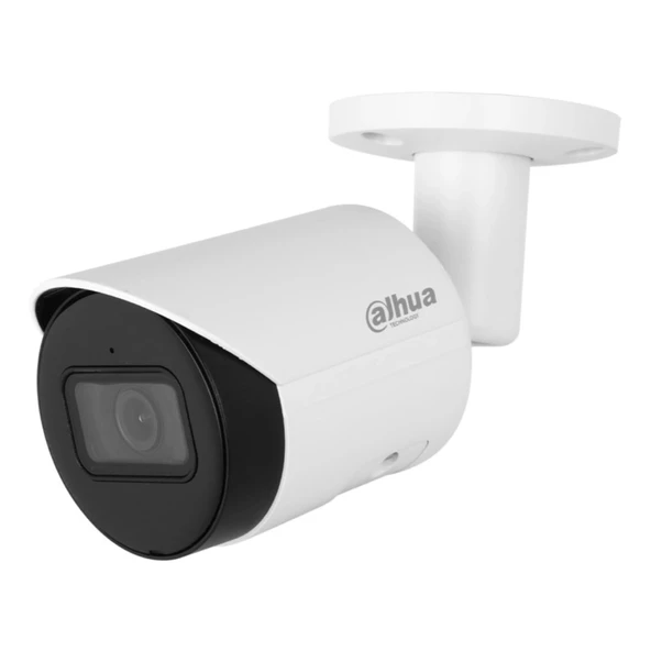 DAHUA IPC-HFW2541S-S-0360B, 5Mpix, 3,6mm Lens, H265+, 30Mt Gece Görüşü, Dahili Mikrofon, Bullet IP Kamera ürün görseli 1