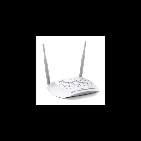 TP-LINK TD-W9970, V4.0 4 Port, 2.4Ghz  Wifi, 300Mbps, 2xAnten, VDSL2, ADSL2+ MODEM ürün görseli 1
