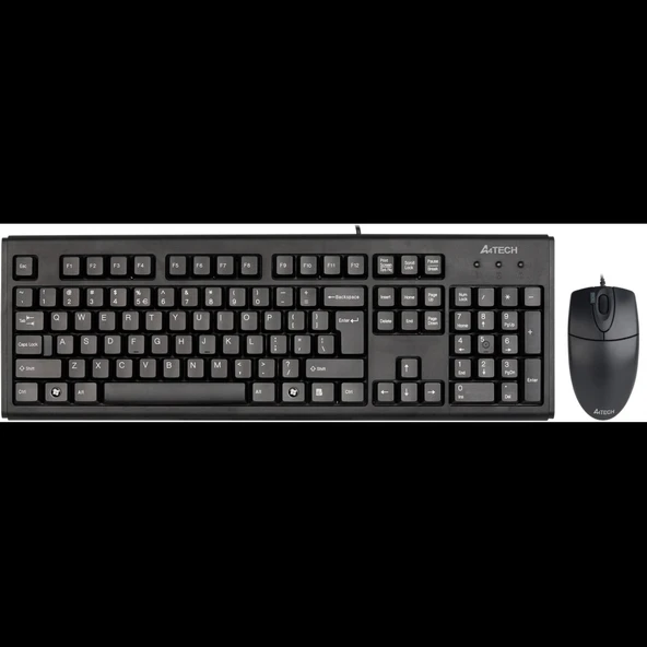 A4-Tech KM-72620D USB Standart Türkçe Q Klavye/Mouse Set ürün görseli 1