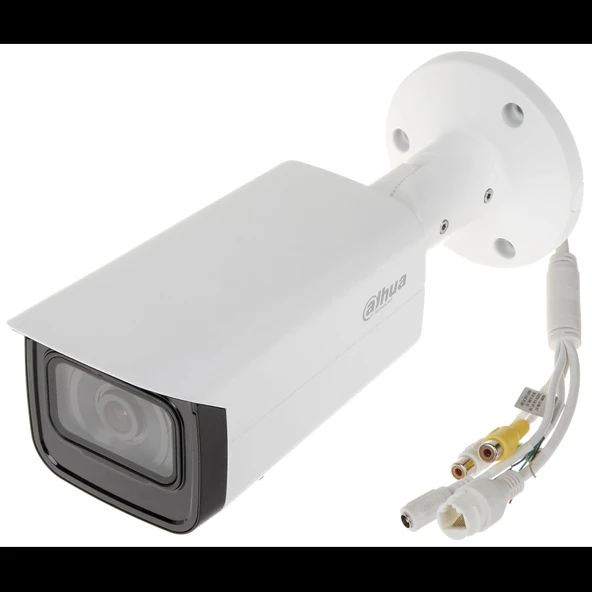 DAHUA IPC-HFW5241T-ASE,  2Mpix, 3,6mm Lens, H265+, Starlight, 80Mt Gece Görüşü,  IP67, PoE Metal Kasa Bullet IP Kamera ürün görseli 1