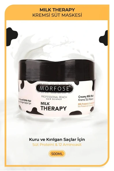 Milk Therapy Kremsi Süt Maskesi 500 ML - Bakım ve Canlılık - mrfs ürün görseli 1