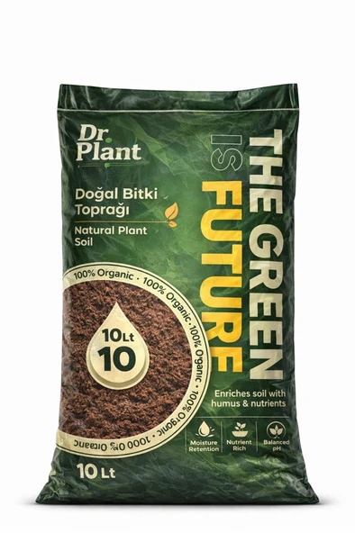 Omnipazar SO-DRTOP3 Doğal Çiçek Bitki Toprağı Cocopeat Toprak 10 lt ürün görseli 1