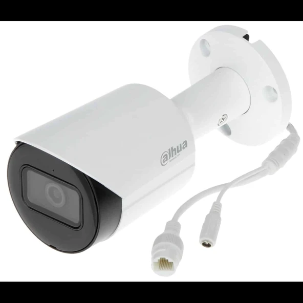 DAHUA IPC-HFW2441S-S-0360B, 4Mpix, 3,6mm Lens, H265+,  30Mt Gece Görüşü, IP67, Dahili Mikrofon, PoE Bullet IP Kamera ürün görseli 1