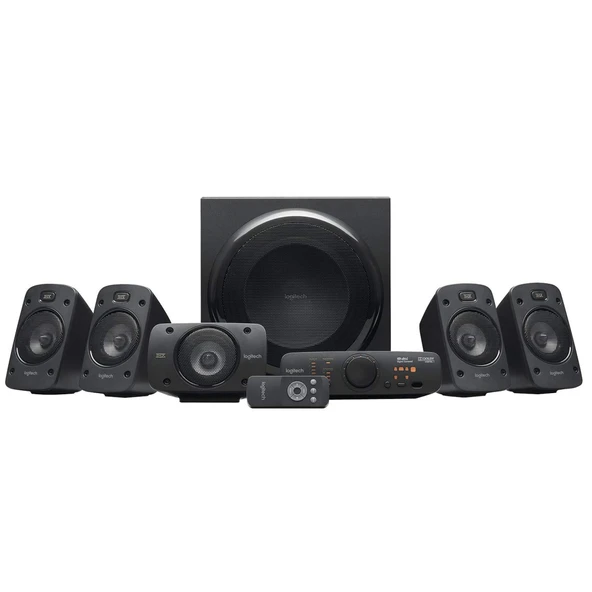 LOGITECH 980-000468, Z906, 500W, 5+1, Surround, Uzaktan Kumandalı, Ses Sistemi (Siyah) ürün görseli 1