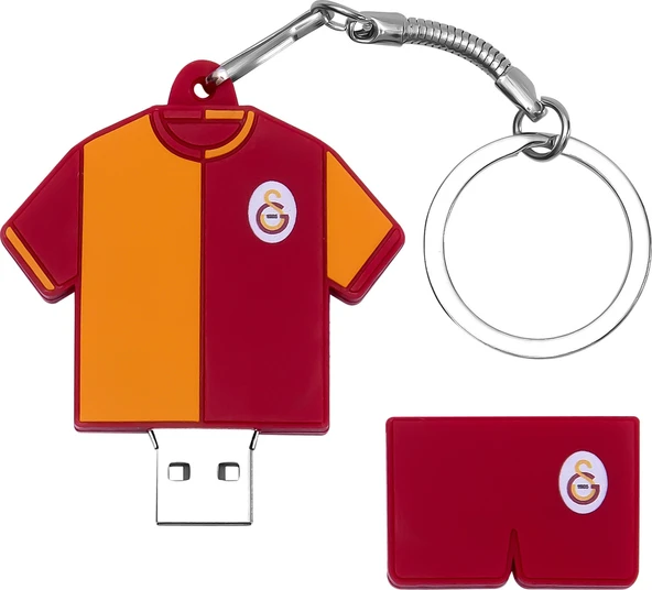 Galatasaray Lisanslı Taraftar 64Gb USB Bellek Anahtarlık ürün görseli 1