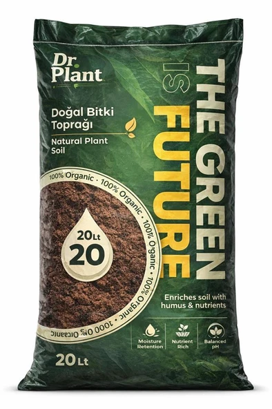 Omnipazar SO-DRTOP4 Doğal Bitki Çiçek Toprağı Cocopeat Toprak 20 Litre ürün görseli 1