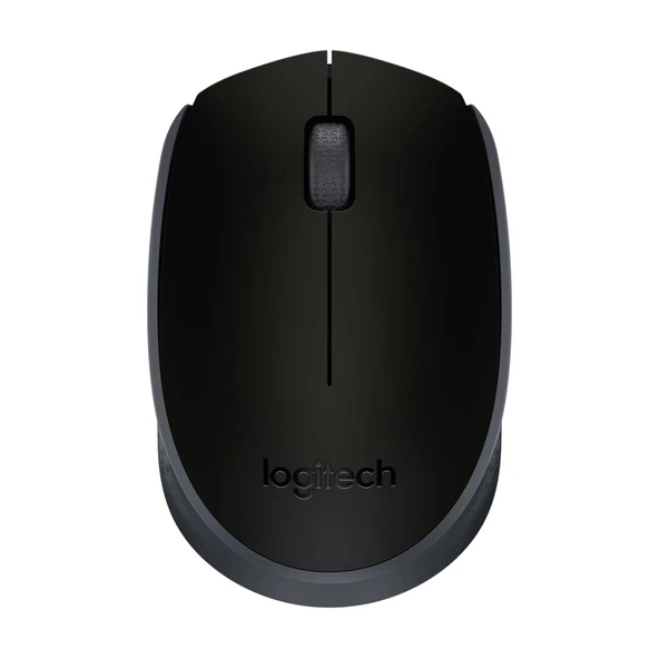 LOGITECH 910-004642, M170 Siyah, USB Nano 2,4G Kablosuz, 1000dpi, Optik, 3 Tuşlu, 12ay Pil Ömrü, Mouse ürün görseli 1