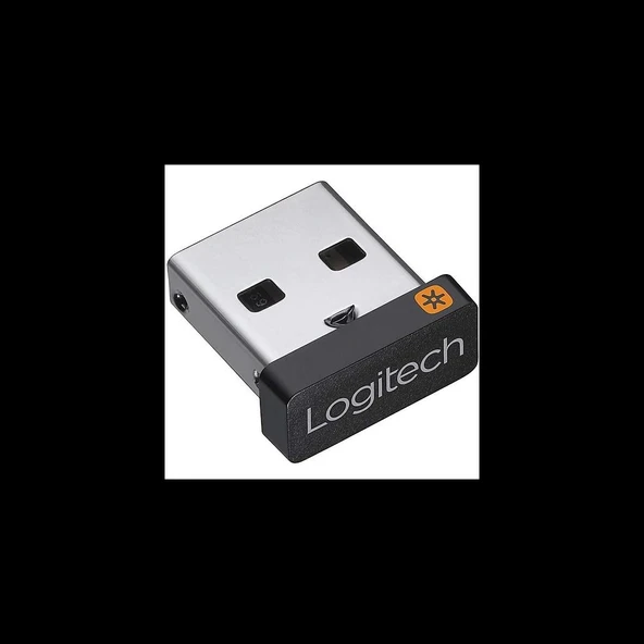 LOGITECH USB UNIFYING RECEIVER, 910-005931, USB Kablosuz Alıcı, 6 Cihaz için Tek Alıcı ürün görseli 1
