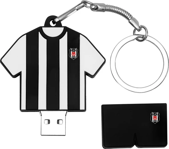 Beşiktaş Lisanslı Taraftar 64Gb USB Bellek Anahtarlık ürün görseli 1
