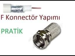EF VİDA 50 PARÇA  UYDU KONNEKTÖR RG-6-F (Timya/Go1395)  202278 ürün görseli 1