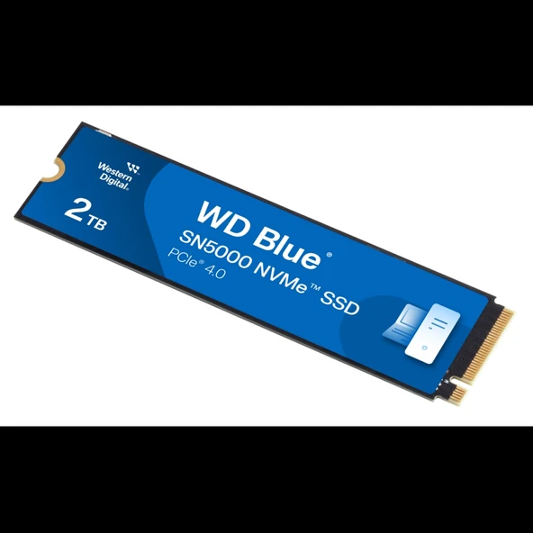 WD Blue SN5000, WDS200T4B0E, 2TB, 5150/4850 Gen4, NVMe PCIe M.2 2280,  SSD ürün görseli 1