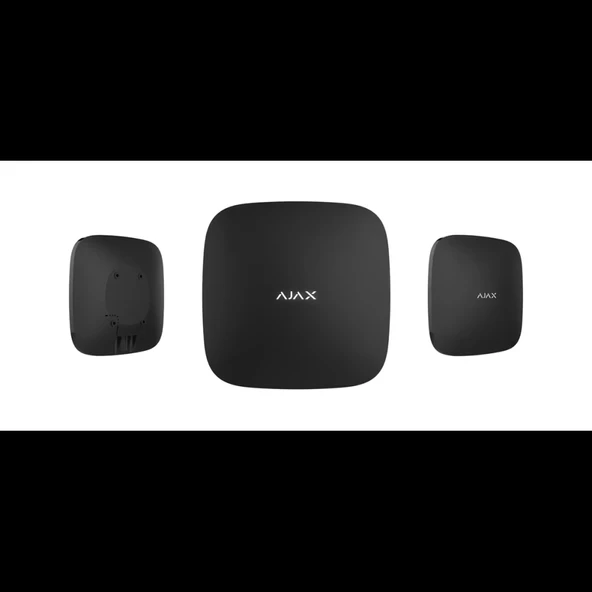AJAX Hub (4G), Kablosuz, Görsel Doğrulamalı, Alarm Paneli, SİYAH ürün görseli 1