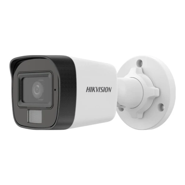 HIKVISION DS-2CD1021G2-LIUF 2Mpix, 2,8mm Lens,  H265+,20Mt Gece Görüşü, Hybrid Light, SD Kart,Dahili Mikrofon, PoE, Bull ürün görseli 1