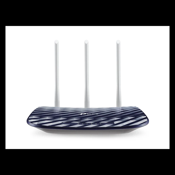 TP-LINK ARCHER C20, AC750, 4Port, 750Mbps, Dual Band WiFi, Masaüstü, Megabit, Router, Access Point, Range Extender ürün görseli 1