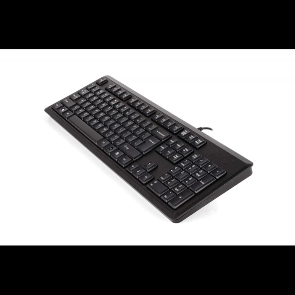 A4 TECH KR-92, Siyah, USB Kablolu, Türkçe Q, Multimedya, Klavye - Resim 3
